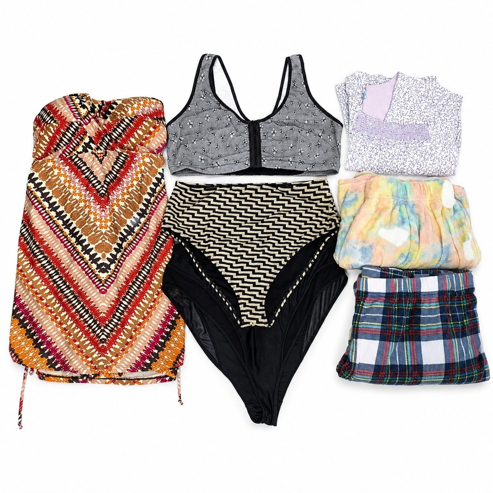 Plus Size Women 2X 20 Lot Swimwear Sleepwear Loungewear Amoena Bra Bikini Bottom